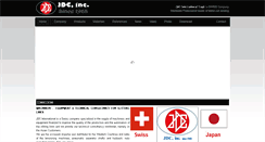 Desktop Screenshot of jdc-international.com